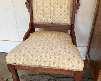 Antique Eastlake Parlor Chair