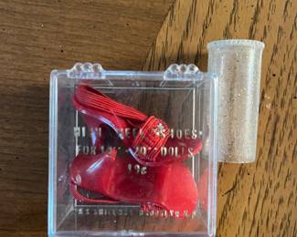 Vintage Dolshoe High Heels in original case