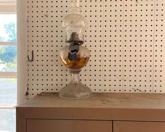 Antique kerosene lantern