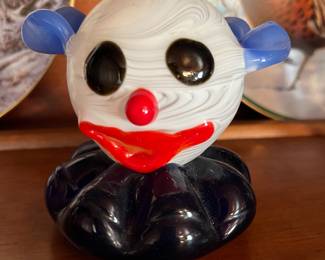 Prestige Art Glass Clown