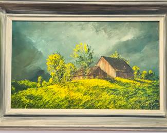 Original Oil Painting, Artist from Upstate New York, Signed