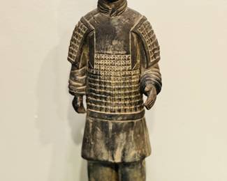Ceramic Soldier, 14"