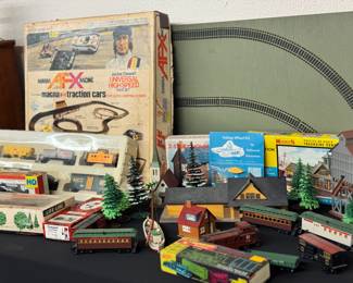 Vintage Trains and Track Accessories
