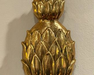Brass Door Knocker - Pineapple