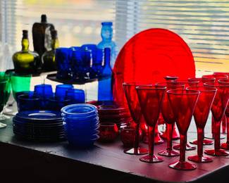 Colorful Glassware