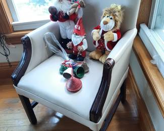 Lovely leather chair. Christmas is coming!