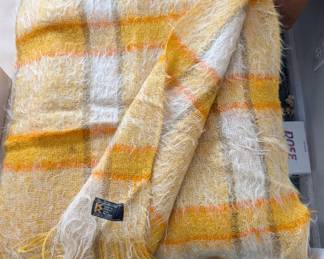 Cushendale Woolen Mills Mohair & Wool Throw 