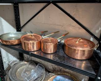 Tagus Copper Pans. Made In Portugal.