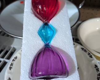 Unique Hourglass Timer (approx. 10" tall)