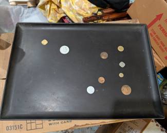 Couroc of Monterey Coin Fused Tray