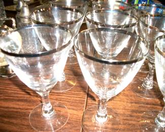 crystal glasses