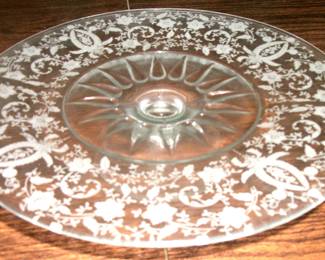 crystal dish