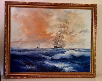 Steve Russell Original Oil on Canvas