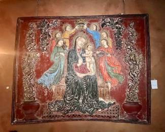 Large Retablo on Curved Frame (5ft)