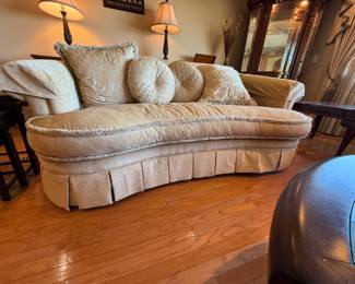 Living room couch available for presale. Call 562-254-2597 for details.