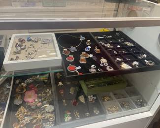 Sterling Silver and Costume Jewelry