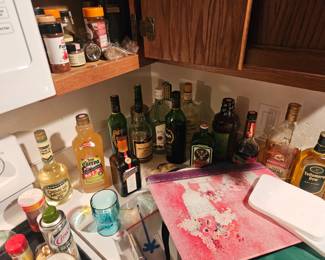 Another house full of liquor, all priced individually