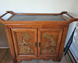 Very cool Brooke Hill bar cabinet $150