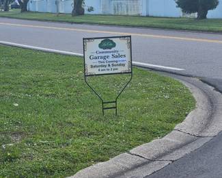 We decided to piggyback on the neighborhood yard sale. That way you have more than one house to spend your money at.