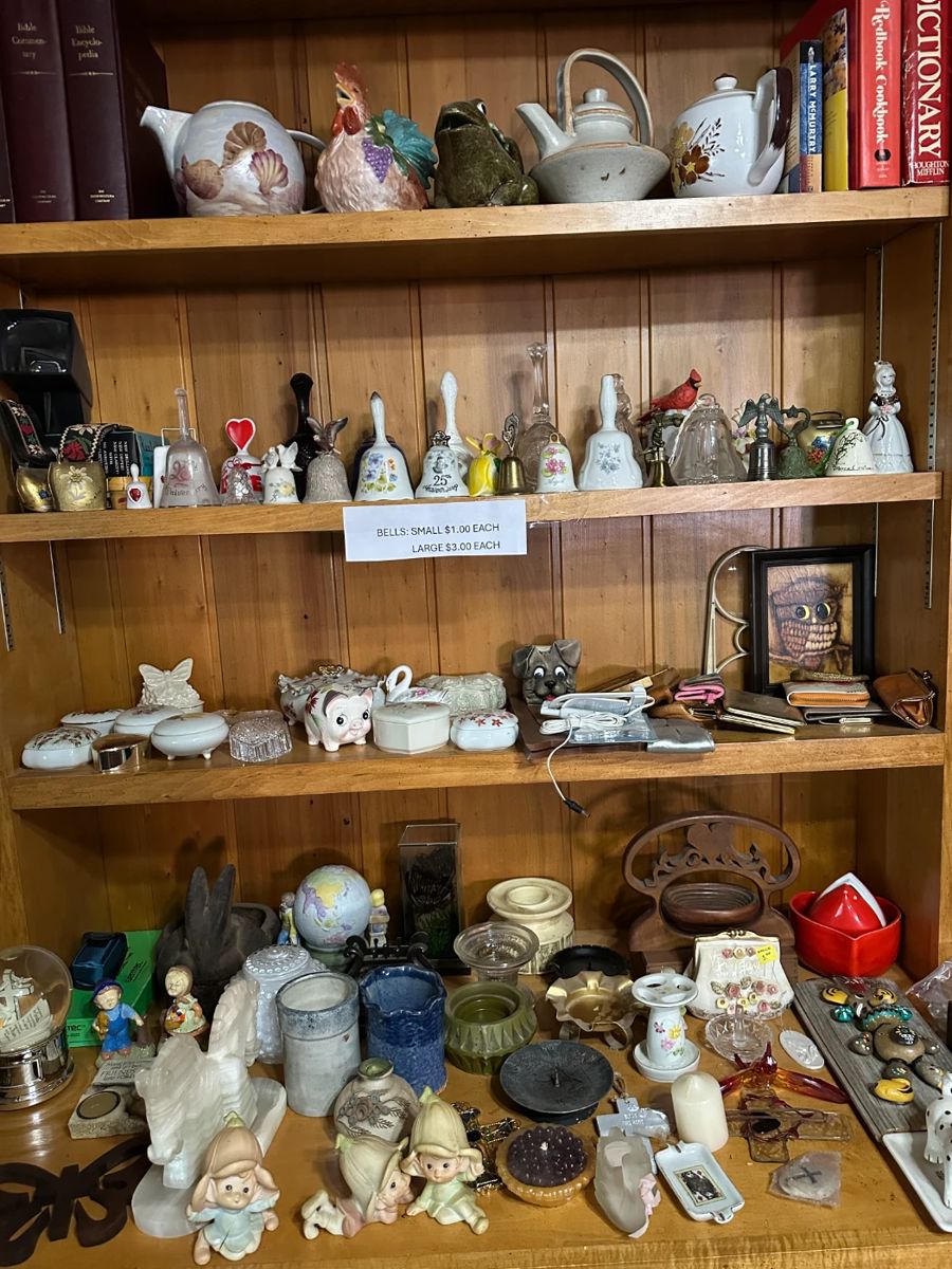 bells, candle holders