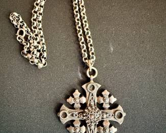 Jerusalem silver cross