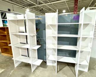 Wooden display racks