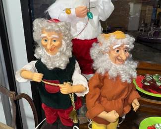 Christmas decorations, Santa & elves