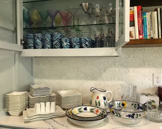 Fabulous collection of tableware, glassware and barware