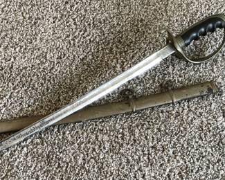 Antique Henderson Ames 1930 Officers Club presentation sword