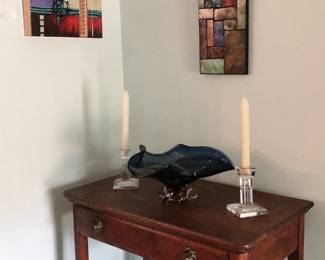 Wonderful collection of antique/vintage furniture, decorative arts, art glass, crystal and more!