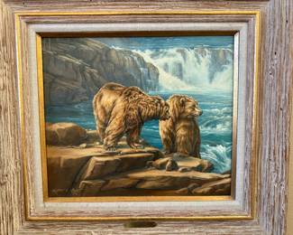 Artist: Kathleen V. Butts. Original Oil, No reproductions made