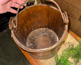 PRIMITIVE WELL BUCKET 
