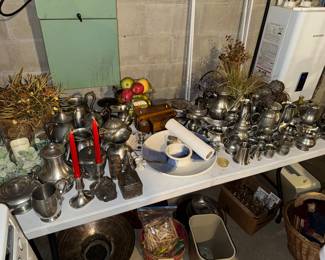 PEWTER ITEMS 