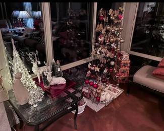 Christmas ornaments and decor