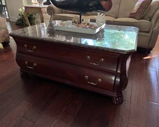 Marble Top Coffee Table