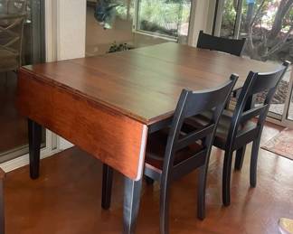 Table and chairs