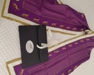 Take the Lead silk scarf from Hermes house of Fashion.