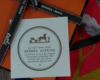 HERMES SILK SCARF!