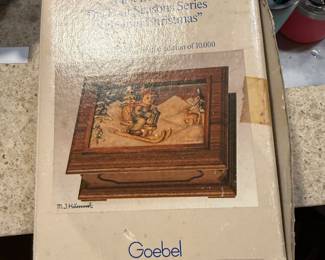 Vintage Hummel music boxes