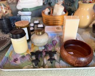 Candles, vintage items and more