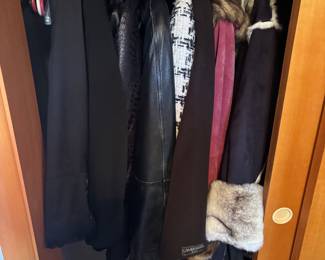 Women’s leather & suede coats