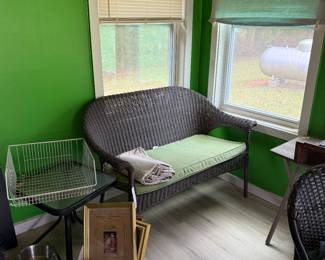Patio sofa