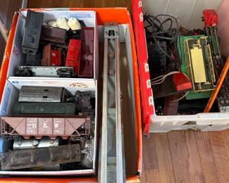 Vintage trains, controllers and more