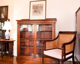 Antique Mahogany Bookcase