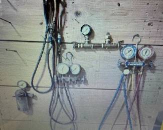 HVAC gauges. https://modestlambestatesales.hibid.com/