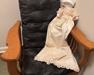 Children’s Morris chair & “Prairie Doll”
