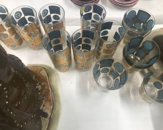 Mid century glasses,