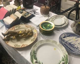 China and pottery.