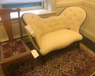 Antique furniture.