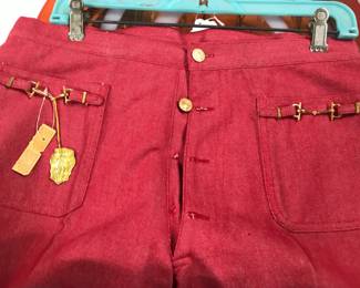 Vintage Gucci jeans purchase from Filene’s Boston with original tags.